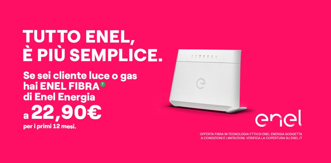 offerta enel fibra